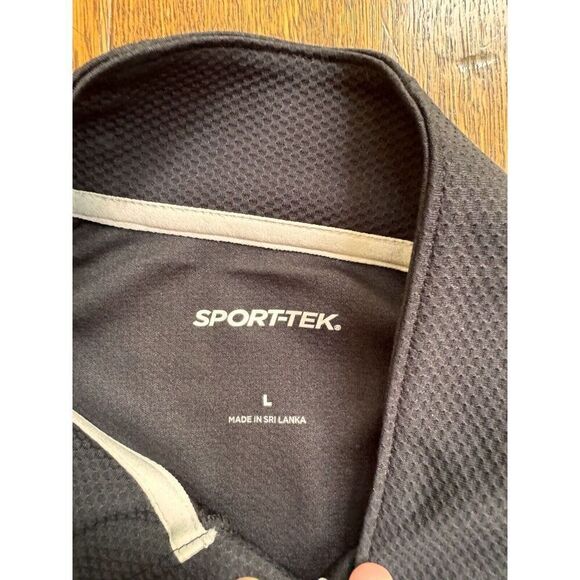 James Hardie Sporttek Black Quarter Zip Long sleeve Large NWOT - Picture 3 of 6